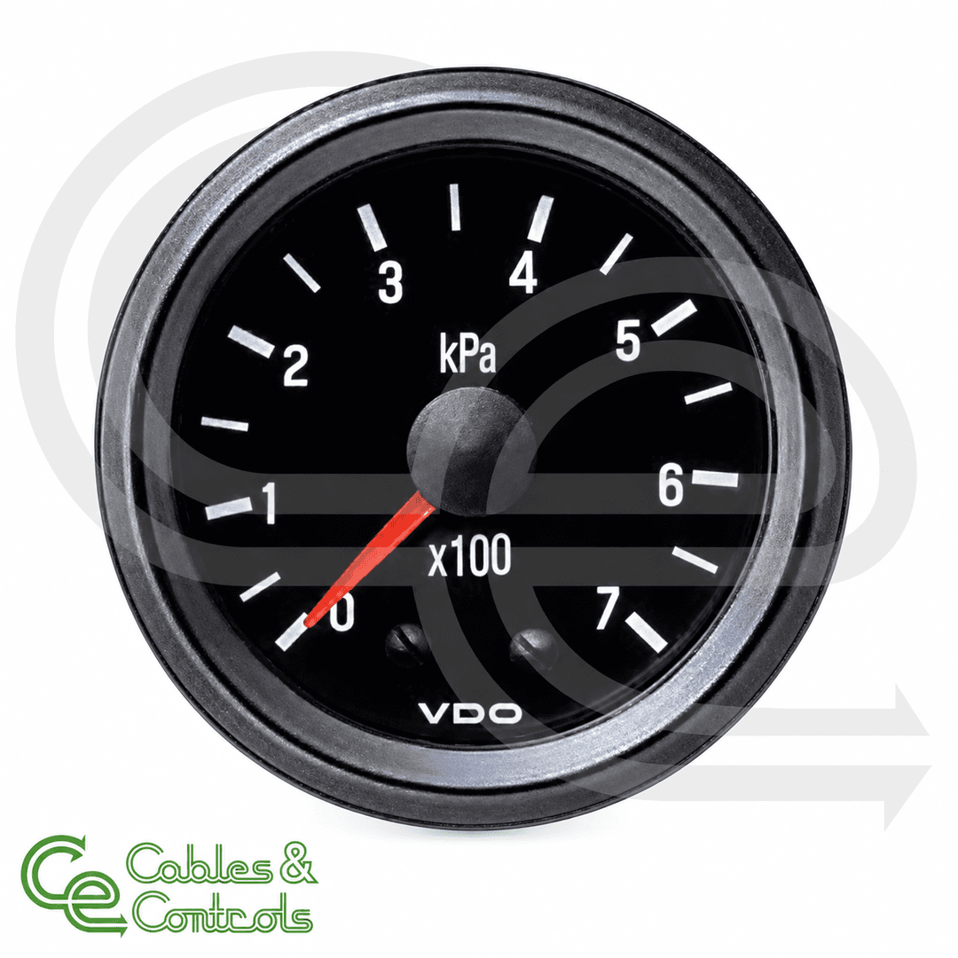 VDO Cockpit Vision Mechanical Pressure Gauge 0–700 kPa – 150077020