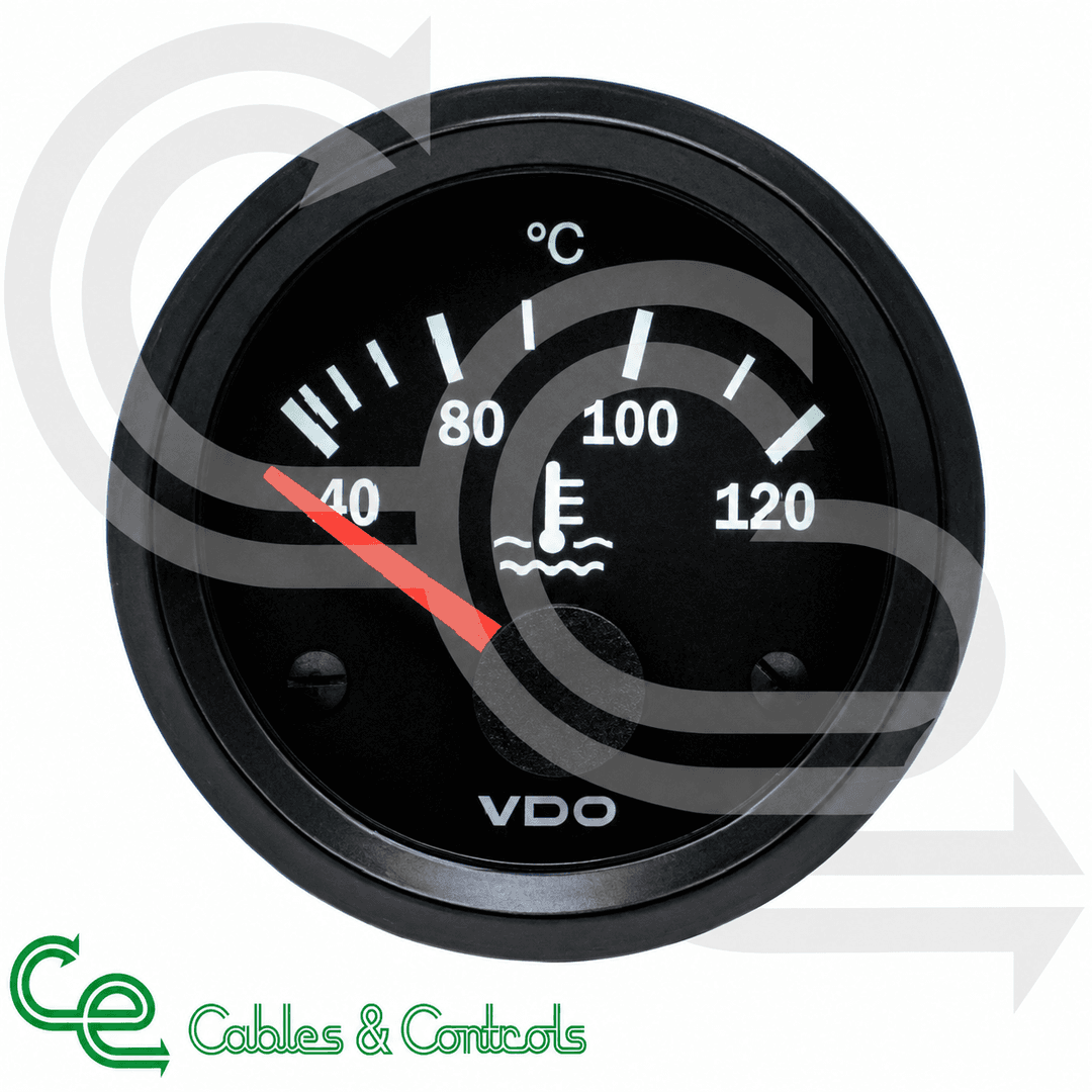 VDO Cockpit Vision Water Temperature Gauge 40–120°C – 310010014