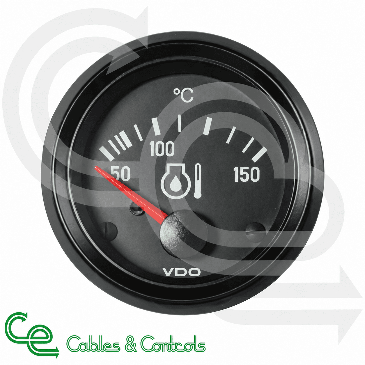 VDO Cockpit International Oil Temperature Gauge 50–150°C
