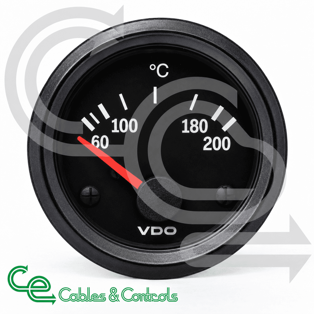 VDO Cockpit International Oil/Transmission Temperature Gauge 60–200°C