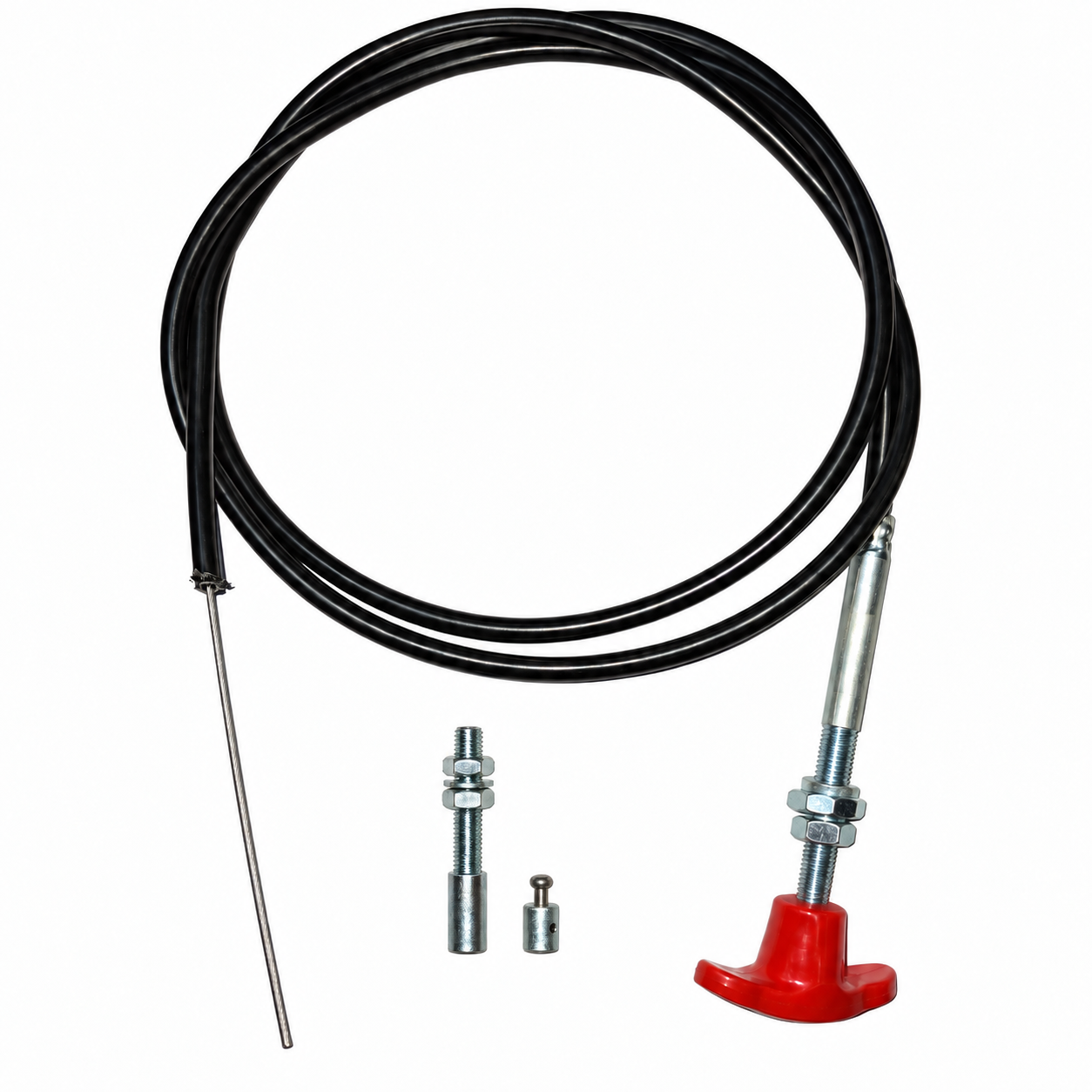 Universal Diesel Engine Stop & Fuel Shut-Off Cable Kit – Heavy-Duty Push-Pull, 2–6m